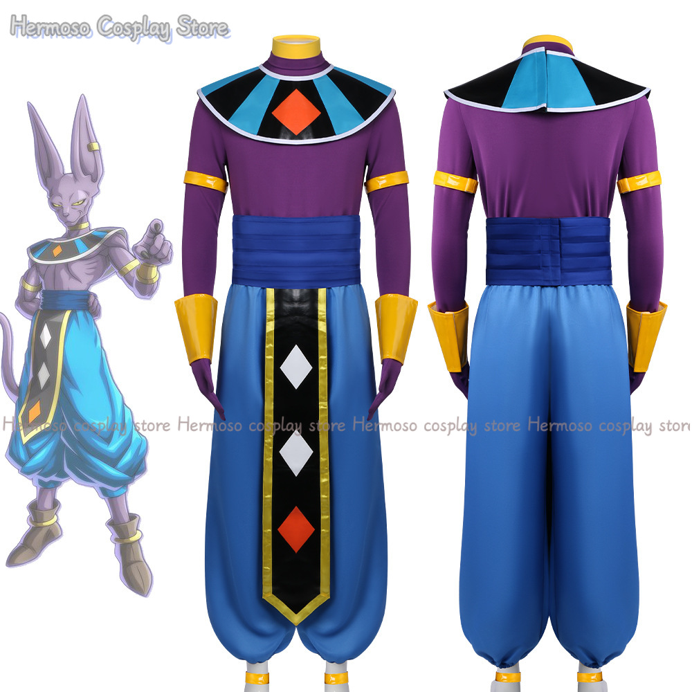 Party Games For Christmas - Costume de cosplay de Beerus Birusu,