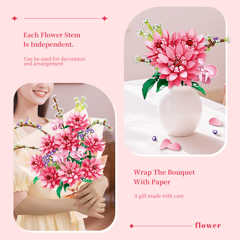 Ville bouquet de fleurs blocs  - Lego Set Creator avis et prix