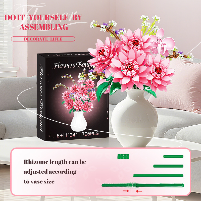 Ville bouquet de fleurs blocs  - Lego Set Creator avis et prix